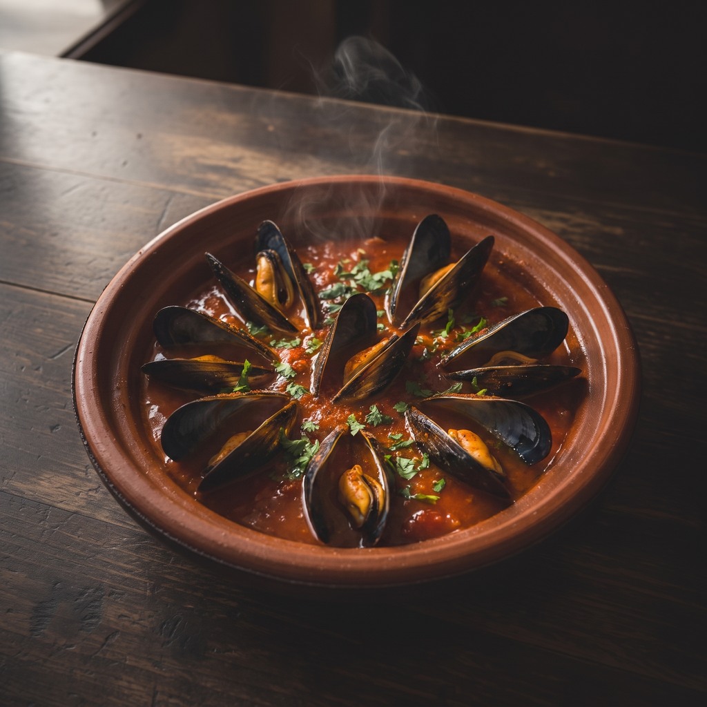 Tajine Bouzroug aux moules